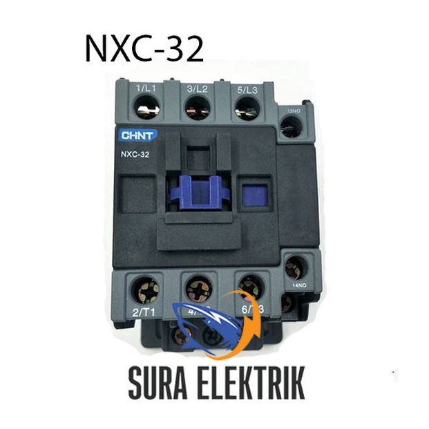 Contactor Kontaktor CHINT NXC-32 NXC32 220V 3P 15kW