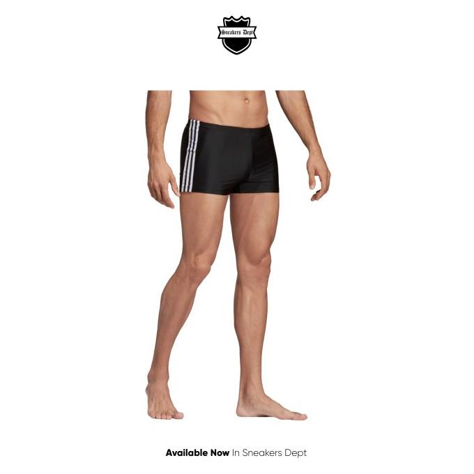 Celana Renang Pria ADIDAS 3-STRIPE SWIM BOXER BLACK ORIGINAL