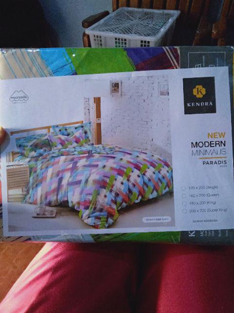 Suamimalasshop Sprei Kendra Minimalis Flat 160x200 Cm