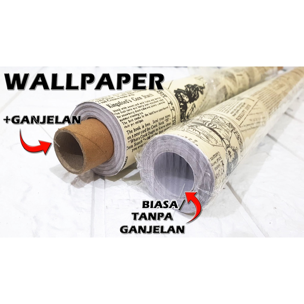 Wpsbgs Wps227 Tembok Motif Cat Semen Painting Cement Wallpaper Sticker Walpaper Dinding