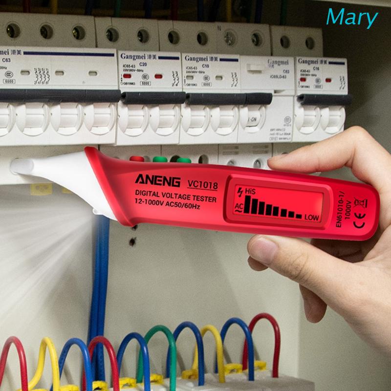 Mary VC1018 Pen Tester Voltase Listrik Digital 1000V