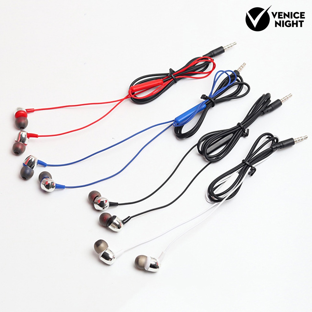 (VNEP) (Berkabel) Hy-3 Earphone In ear Heavy Bass Dengan Kabel Jack 3.5mm + Mic Untuk Handphone