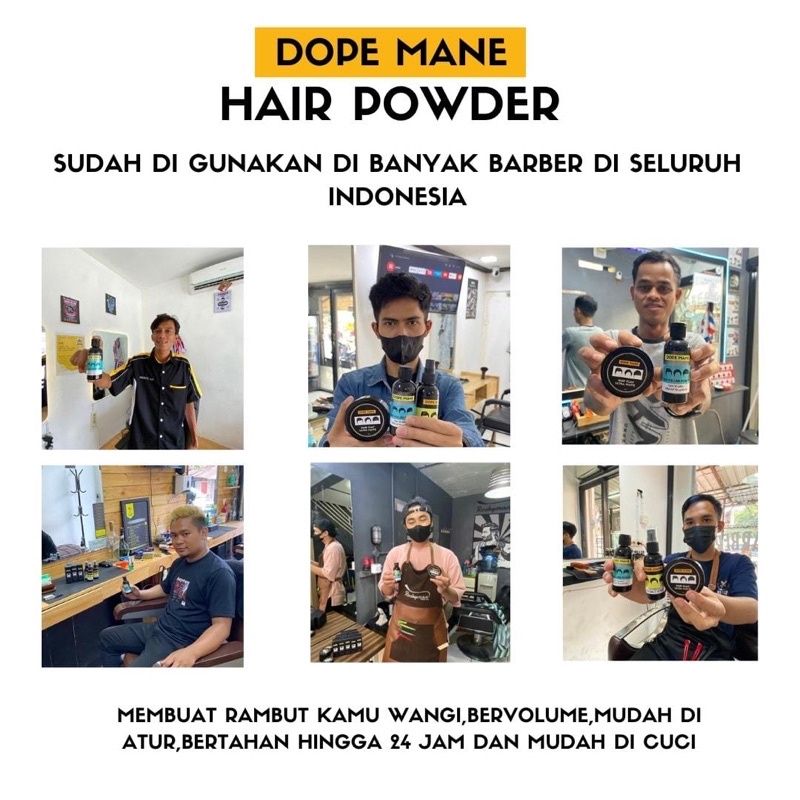 POMADE CAIR DOPE MANE + GRATIS SISIR SAKU