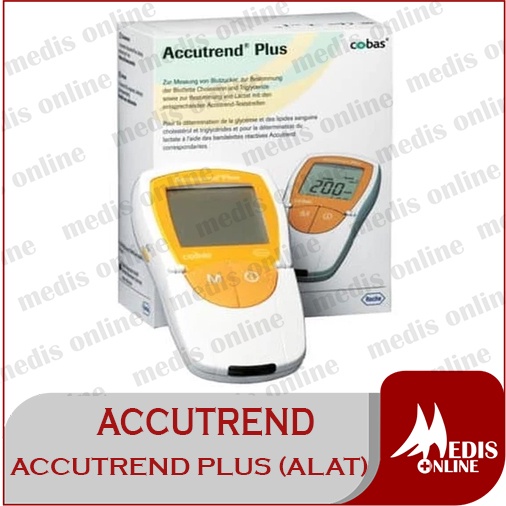 Accutrend Plus GCTL / Alat Cek Trigliserid, Kolesterol, Gula darah dan Laktat / alat tes gula darah