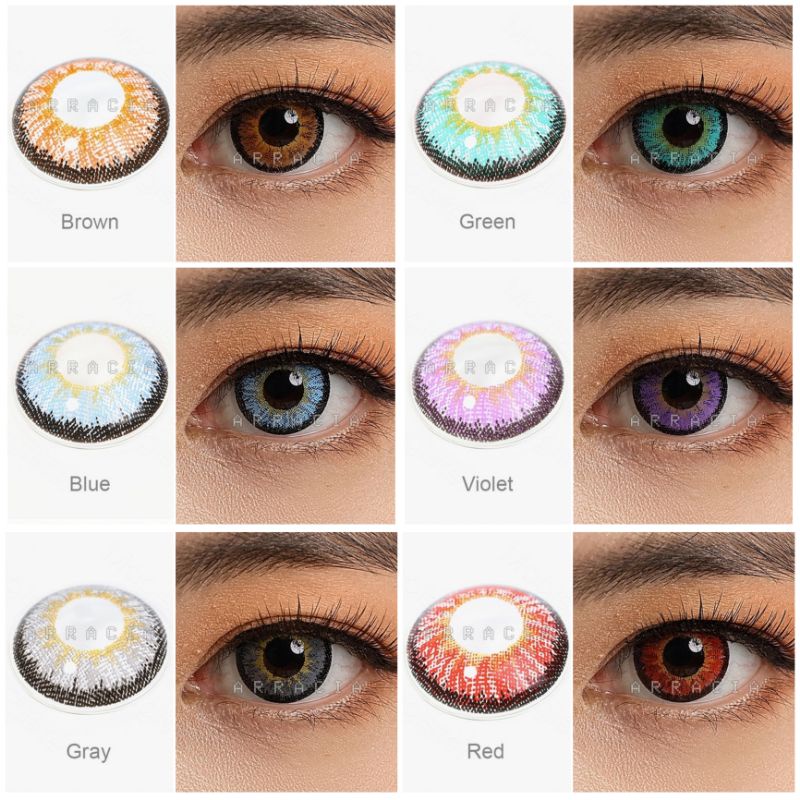 Jual Softlens Lensa Kontak Contact Lens Warna Cosplay Karakter Anime