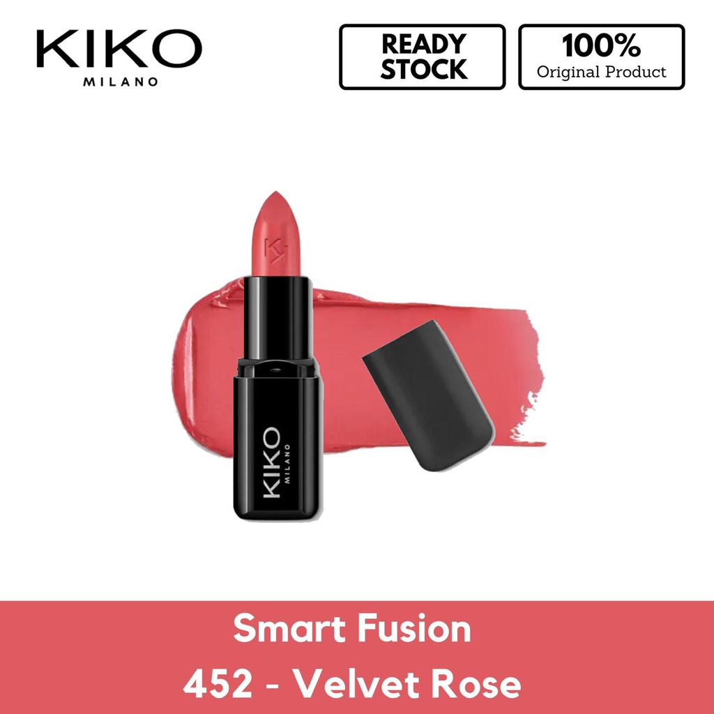 Kiko Milano Smart Fusion Lipstick 452 (Velvet Rose)