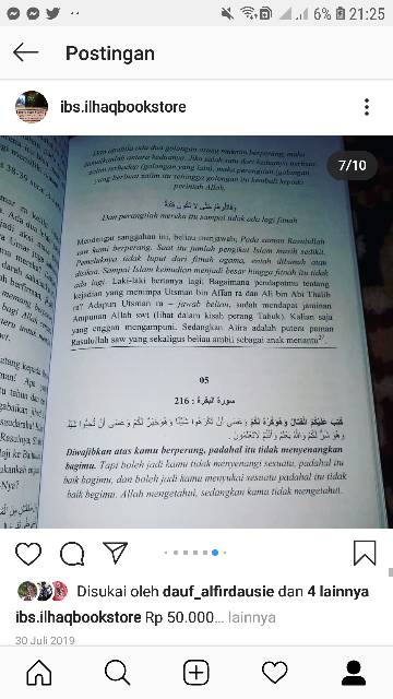 Tafsir ayat ayat qital hilyatul millah