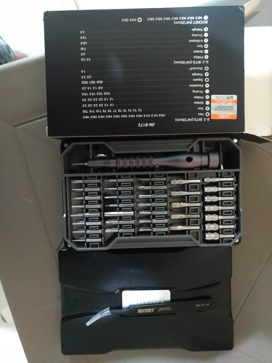 Jakemy 73 In 1 Obeng Set Portable & Precision Diy Screwdriver Jm-8172