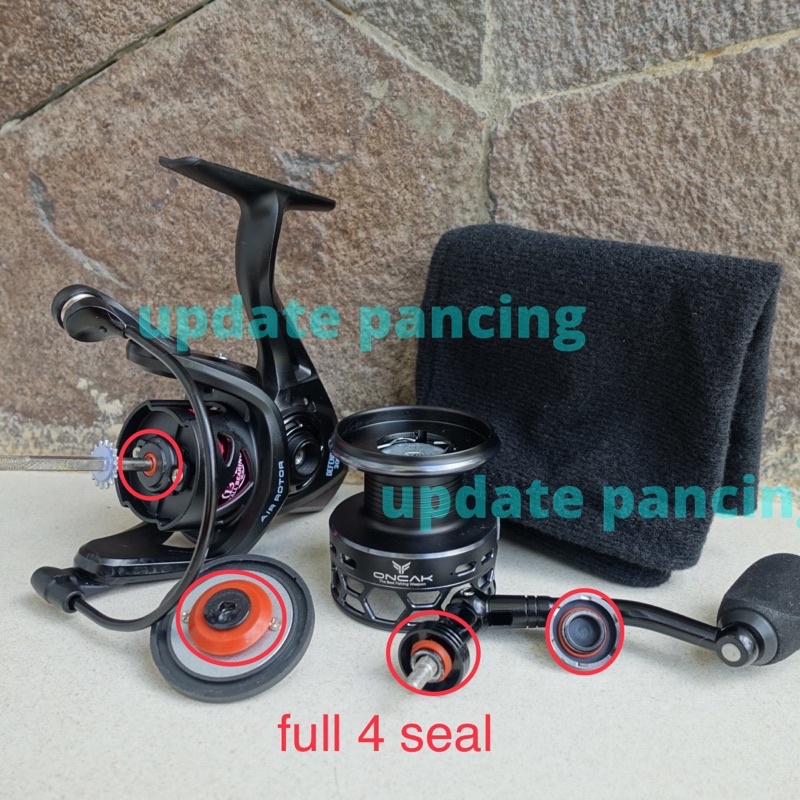 Reel ONCAK DEFENDER SW full seal / power handle / 13+1 bearing / 1000 / 2000/3000/4000/6000