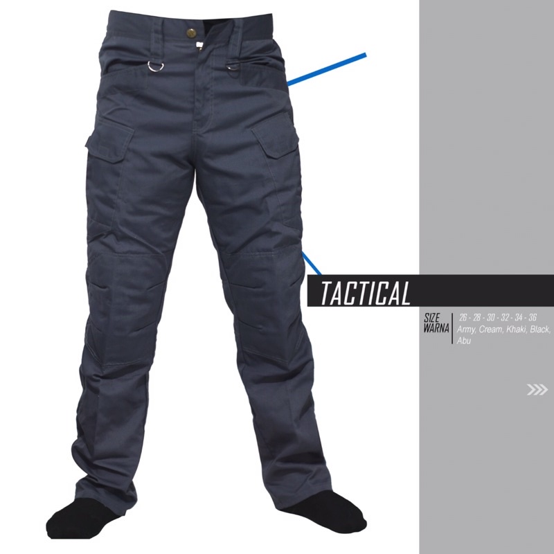 CELANA PDL PANJANG CELANA PRIA CARGO PANTS / CELANA CARGO  COWOK OUTDOOR TAHAN LUNTUR