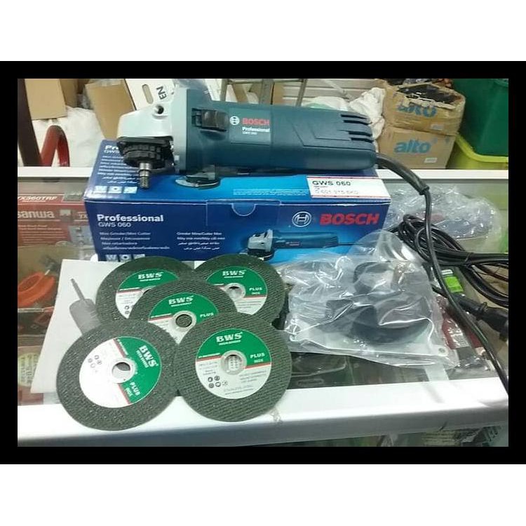 PROMO... MESIN GERINDA TANGAN BOSCH GWS 060 MESIN GURINDA BOSCH GWS060
