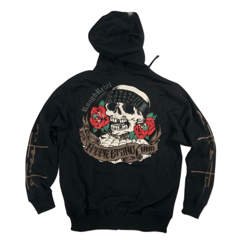 New LOWRIDER Zipper Hoodie - ROUGHREBEL OFFICIAL STORE