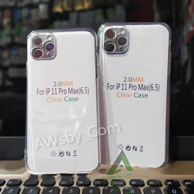 Clear Case  Iphone X/XS/XR/11 PRO(5.8)/11 Pro Max/XS Max Bening Tebal Transparan