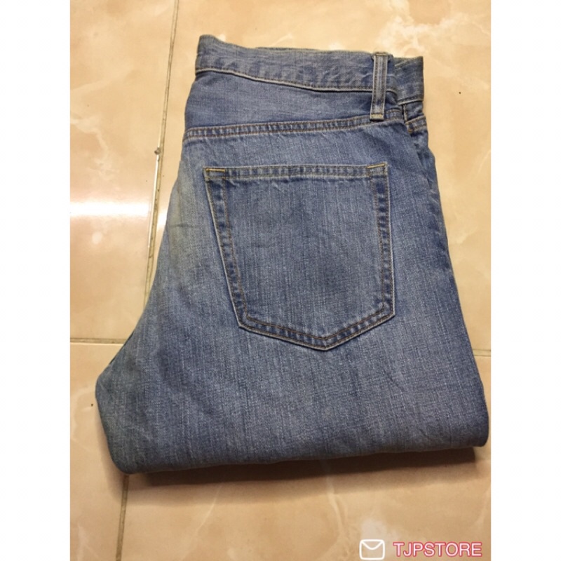 Celana Jeans Denim Second Bekas Branded By UNIQLO Selvedge Size 31