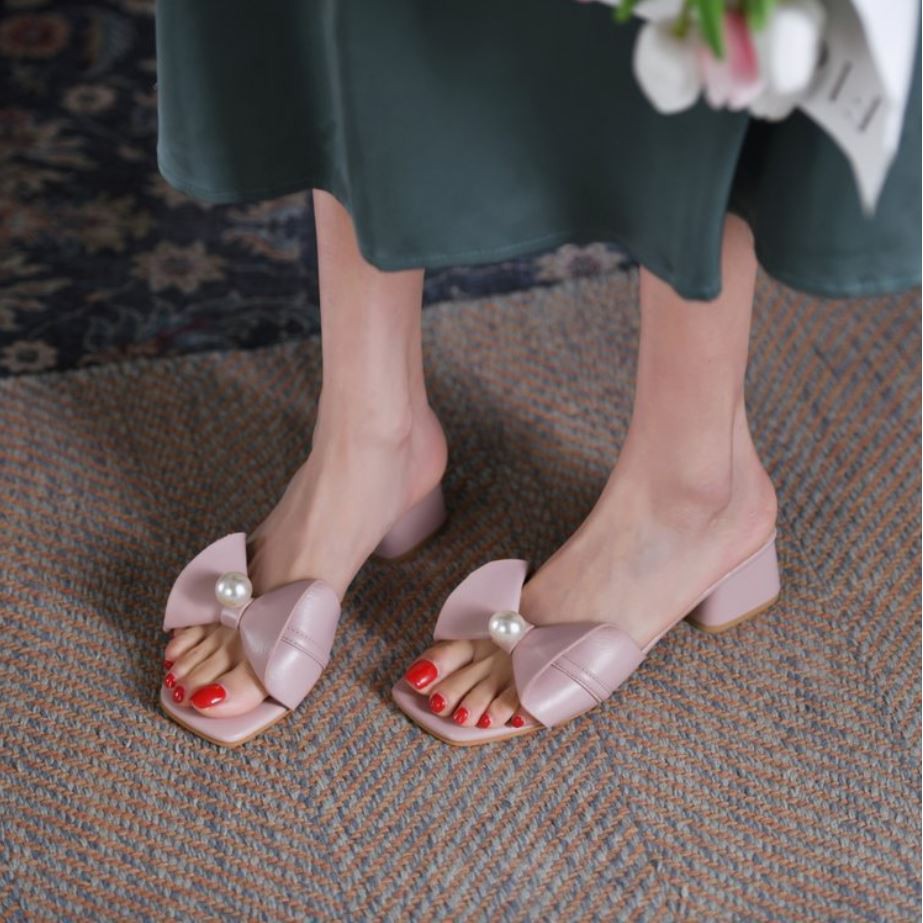 RYS - Opulent Revel Hak Sepatu Wanita Fashion Kantoran/Casual - Ori Import