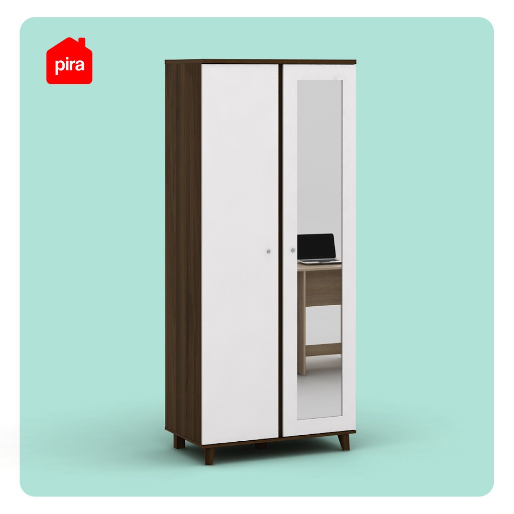 Pira - Oslo WD2 Lemari Pakaian 2 Pintu