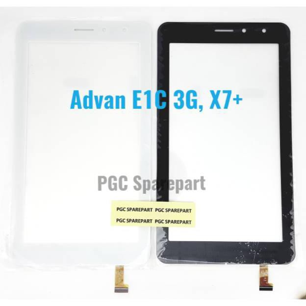 ORIGINAL OEM TOUCHSCREEN TS ADVAN TABLET E1C 3G - X7 PLUS - ADVANCE TAB X7PLUS X7+