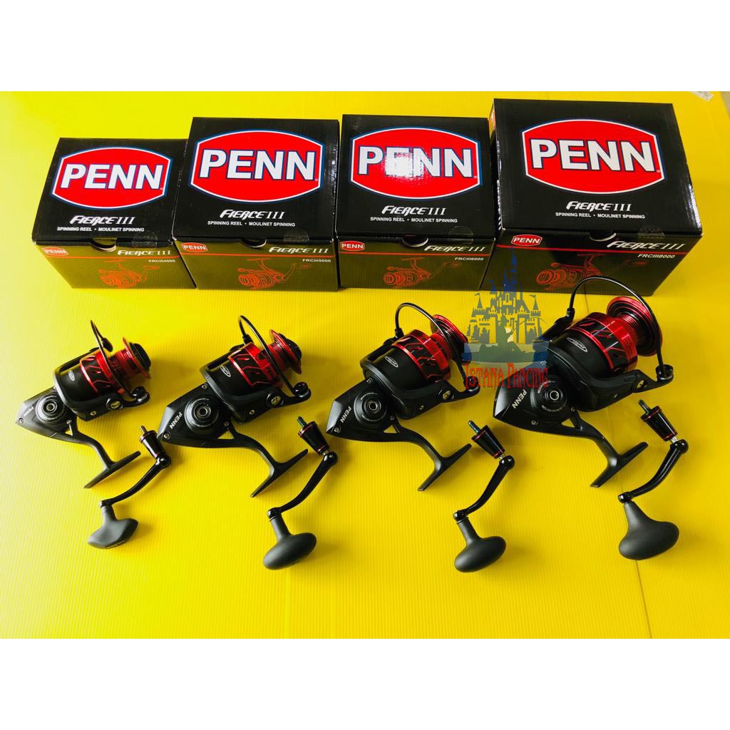 REEL PENN FIERCE III POWER HANDLE (4+1 BB)1000/2000/2500/ 3000/4000/5000/6000/8000