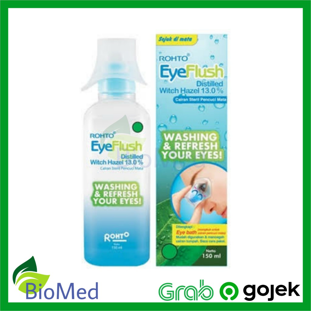 ROHTO EYEFLUSH 150 ml - Cairan untuk Cuci Bilas Mata