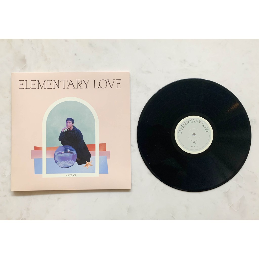 Nate Qi - Elementary Love - Limited Edition Vinyl CD Piringan Hitam