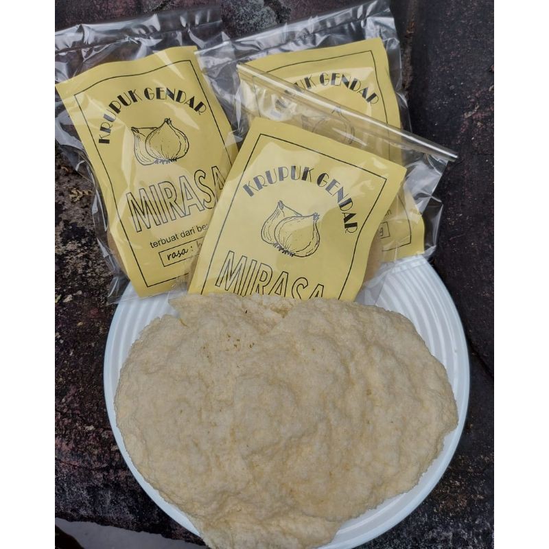

Kerupuk Gendar MENTAH Enak Halal