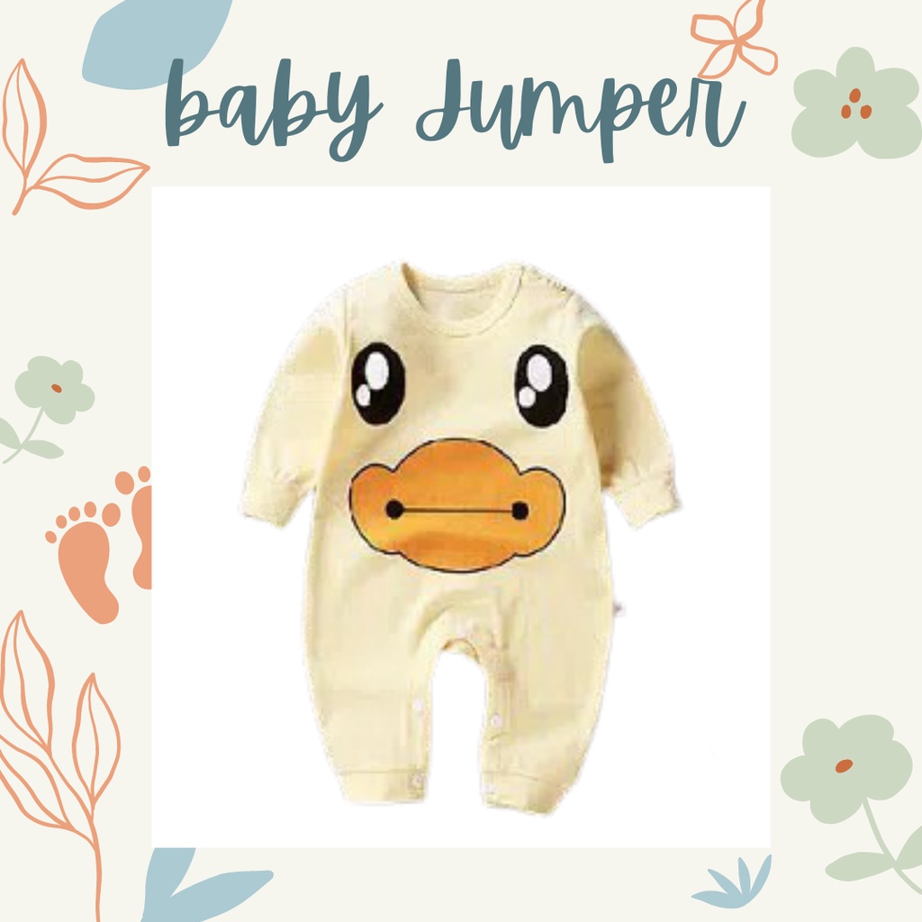 MBSS JUMPER BAYI PANJANG IMPORT 0-6 bulan / romper bayi baju bayi jumper lucu bayi 100% import A1