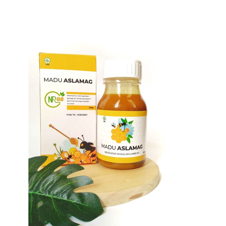 Madu Aslamag Obat Kembung Asam Lambung Tukak Asam dan Gerd 350gr