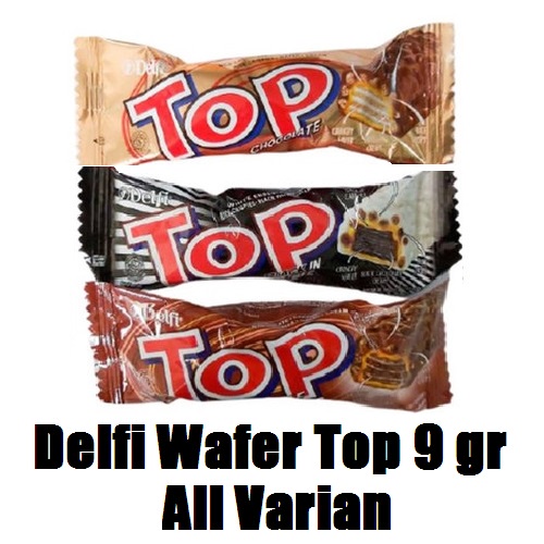 

Delfi Wafer Top 9 gr All Varian - Wafer Coklat Top Delfie