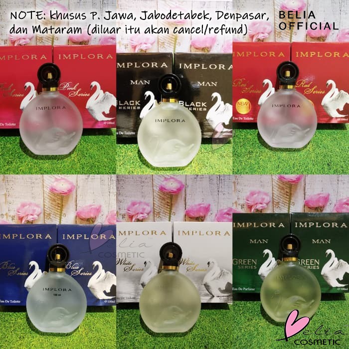 ❤ BELIA ❤ Implora parfum Eau De Toilette perfume swan angsa bebek EDT | Eau De Parfum Pita | Woman minyak wangi tubuh