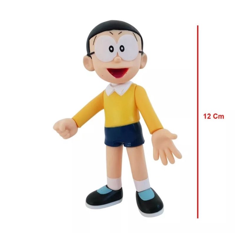 Mainan figure Doraemon Suneo Gian dorami sizuka Nobita figurin karakter kartun