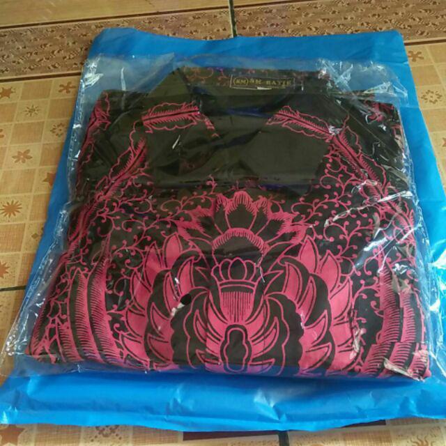 Peksi Merah Kemeja Batik Pria Batik Solo Modern Kemeja Pria Lengan Pendek Ori By Alethea