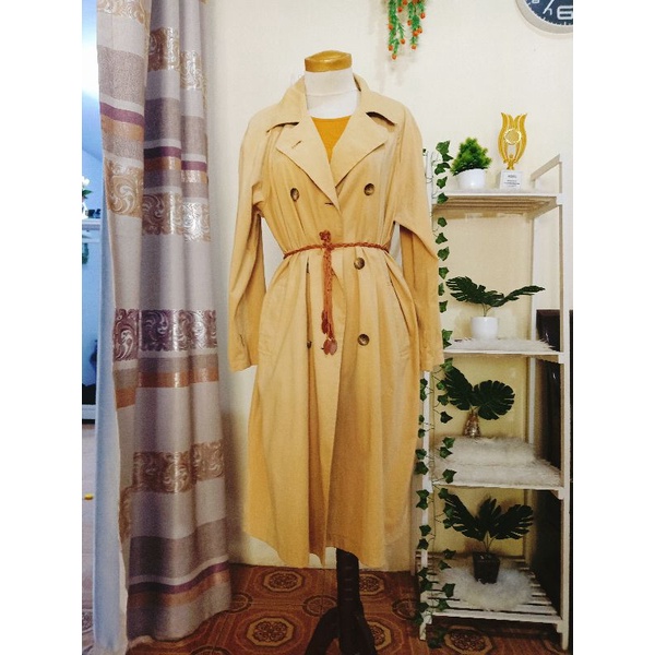 Long Coat Suede Import