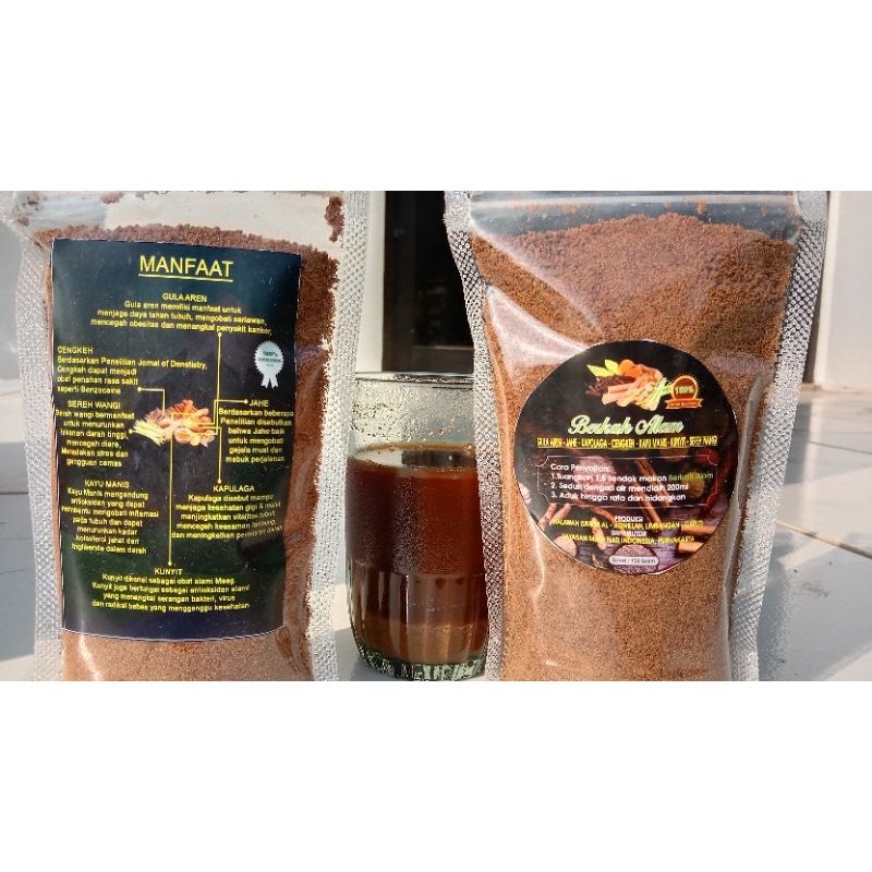 

Minuman Herbal Alami Rempah-Rempah Cap Berkah Alam