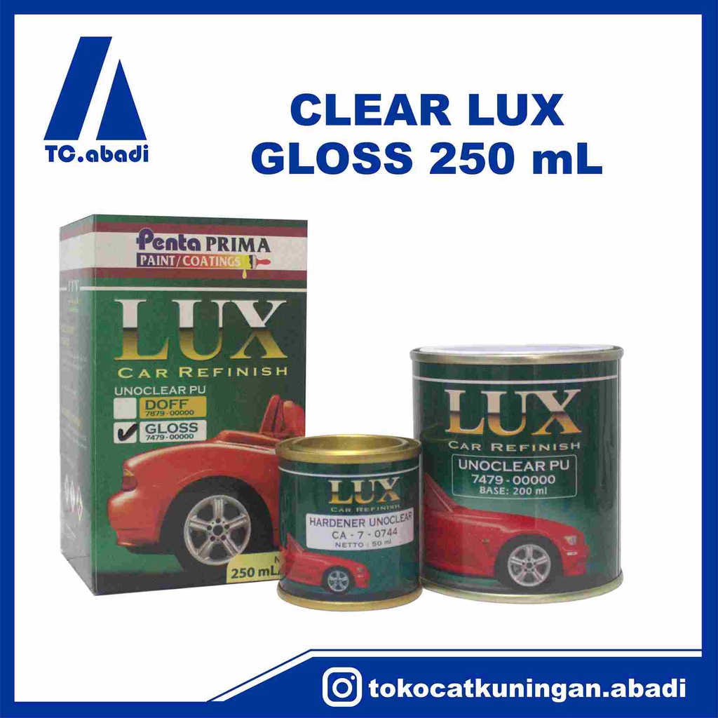Pernis/Clear LUX GLOSS - 250ml