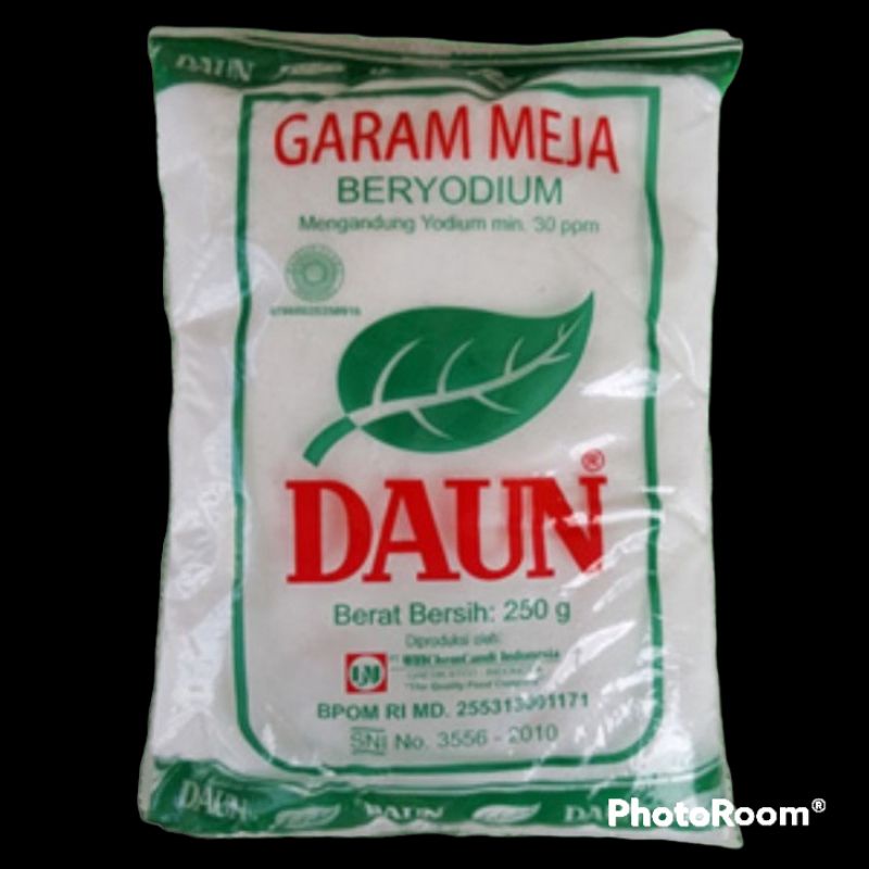 

garam daun dan garam kapal kemasan 250g