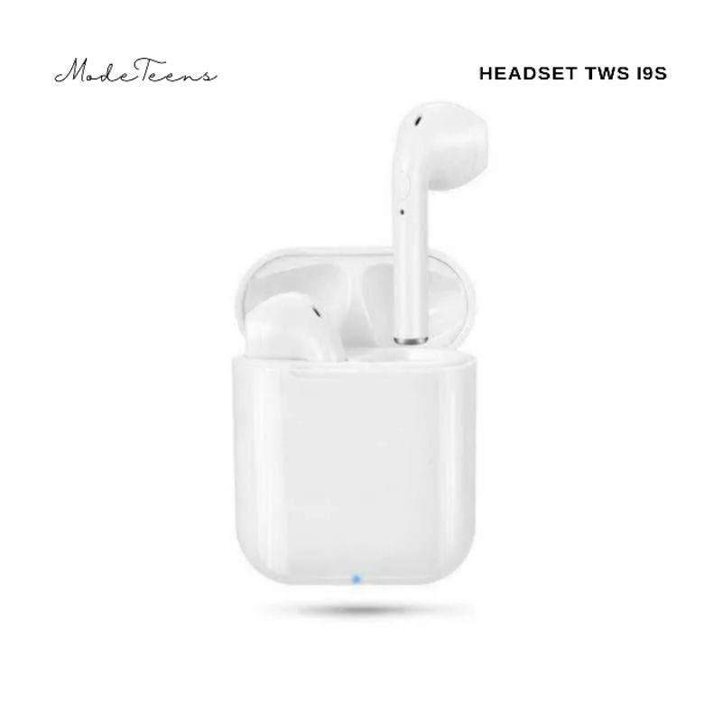 Headset Bluetooth i9s TWS Wireless Earphone Original
