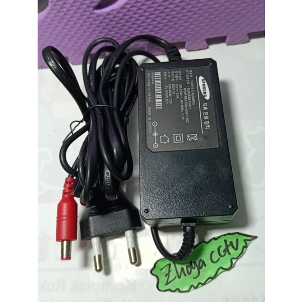 adaptor 3a 12v Samsung body besar, adaptor Samsung 12v 3a