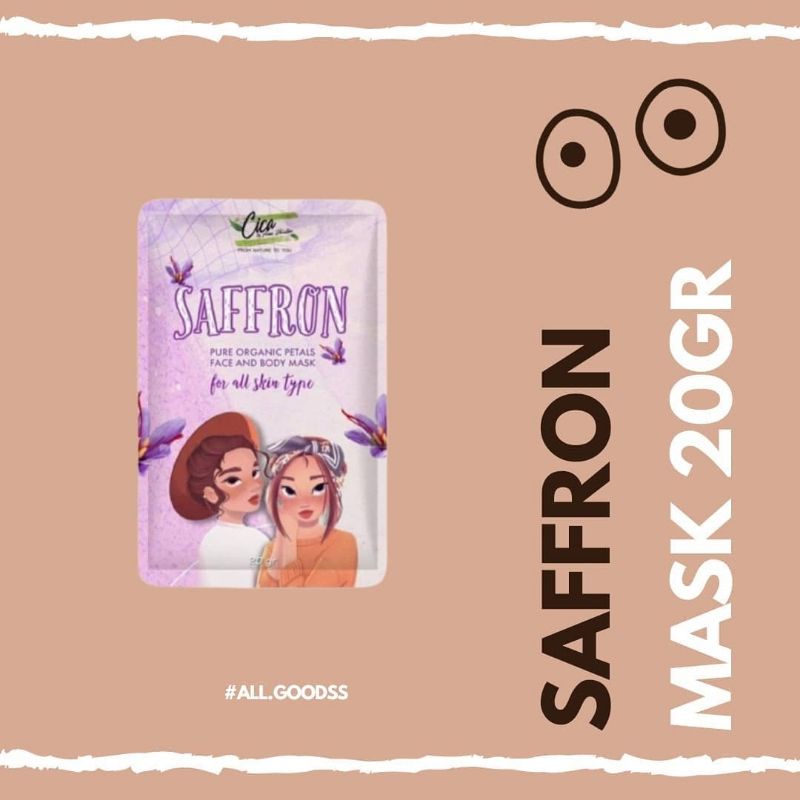 [BPOM] Saffron Face & Body Mask