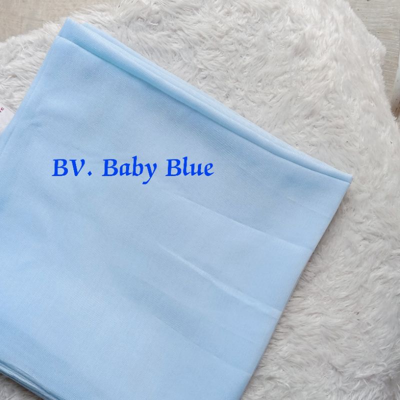 jilbab umama basic voal part 2/segi empat umama basic voal-Babyblue