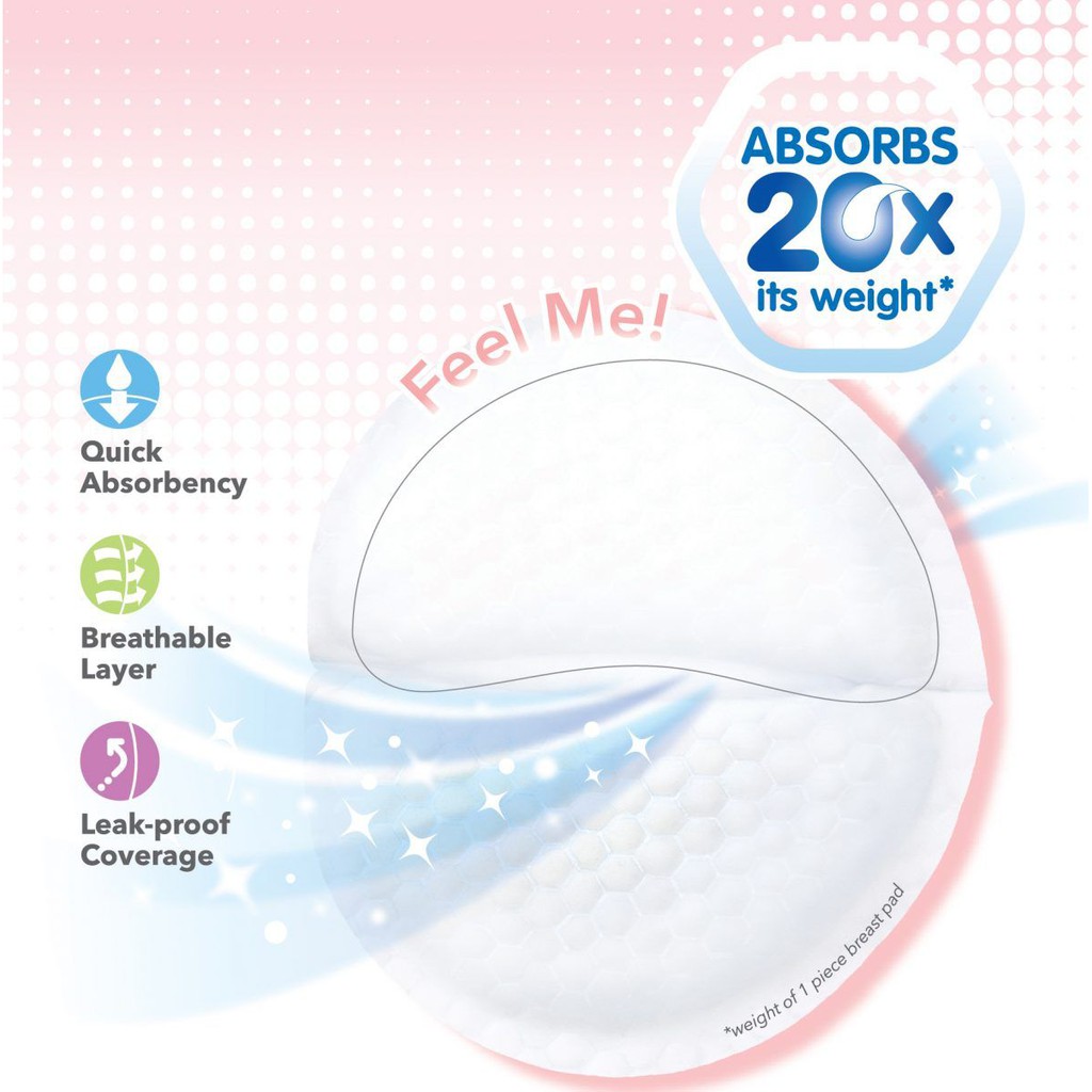 *FRAULEINCO* Pigeon Breast Pad Comfy Feel 30s 50s / Penyerap ASI / softex breastpad