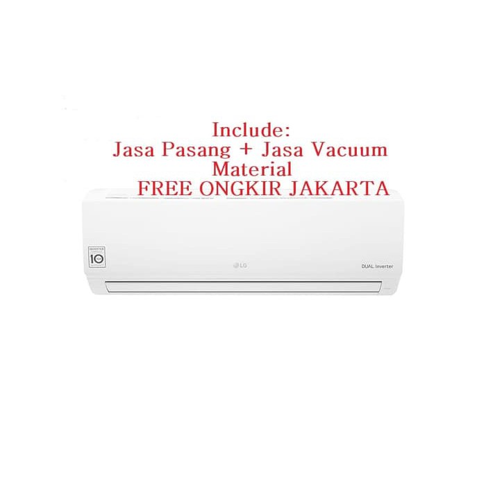 PROMO AC LG DUAL INVERTER 1/2 PK T-06EV3 (FREON R-32- 150-530 WATT)