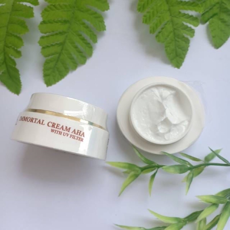 IMMORTAL CREAM AHA WITH UV FILTER