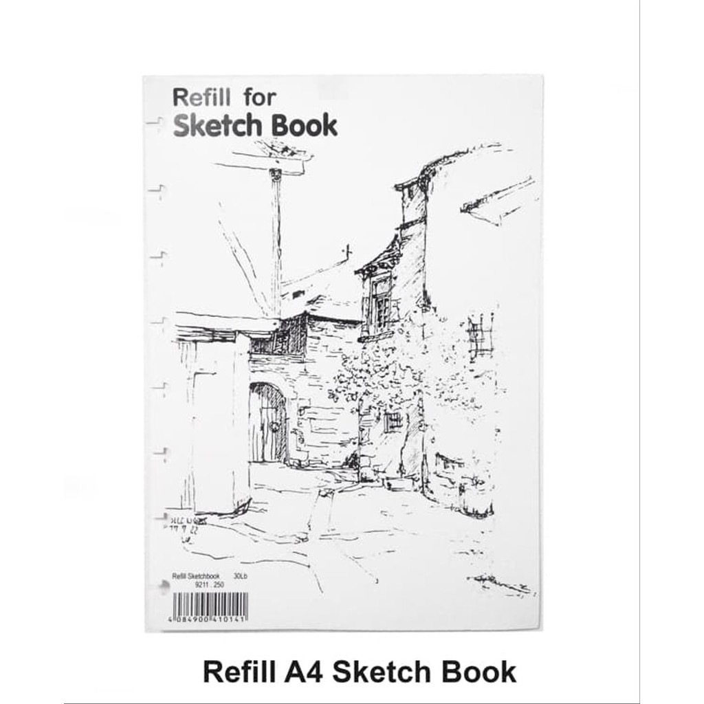 

Refil Sketch Book Lyra A4 / Isi Ulang Buku Sketch A4