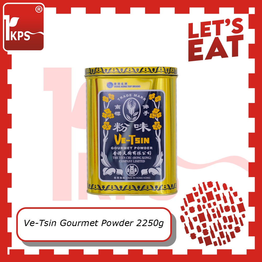 

Gourmet Powder 2250g "Ve-Tsin" / Penyedap Rasa Vegetarian / Micin Vegetarian