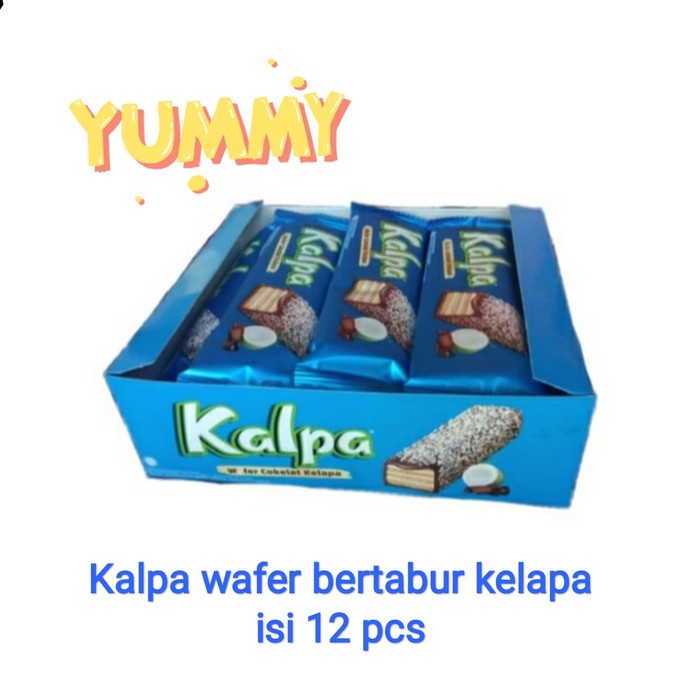 

Wafer-Biskuit- Kalpa Wafer Roma. Box Isi 12 Pcs @24Gr -Biskuit-Wafer.