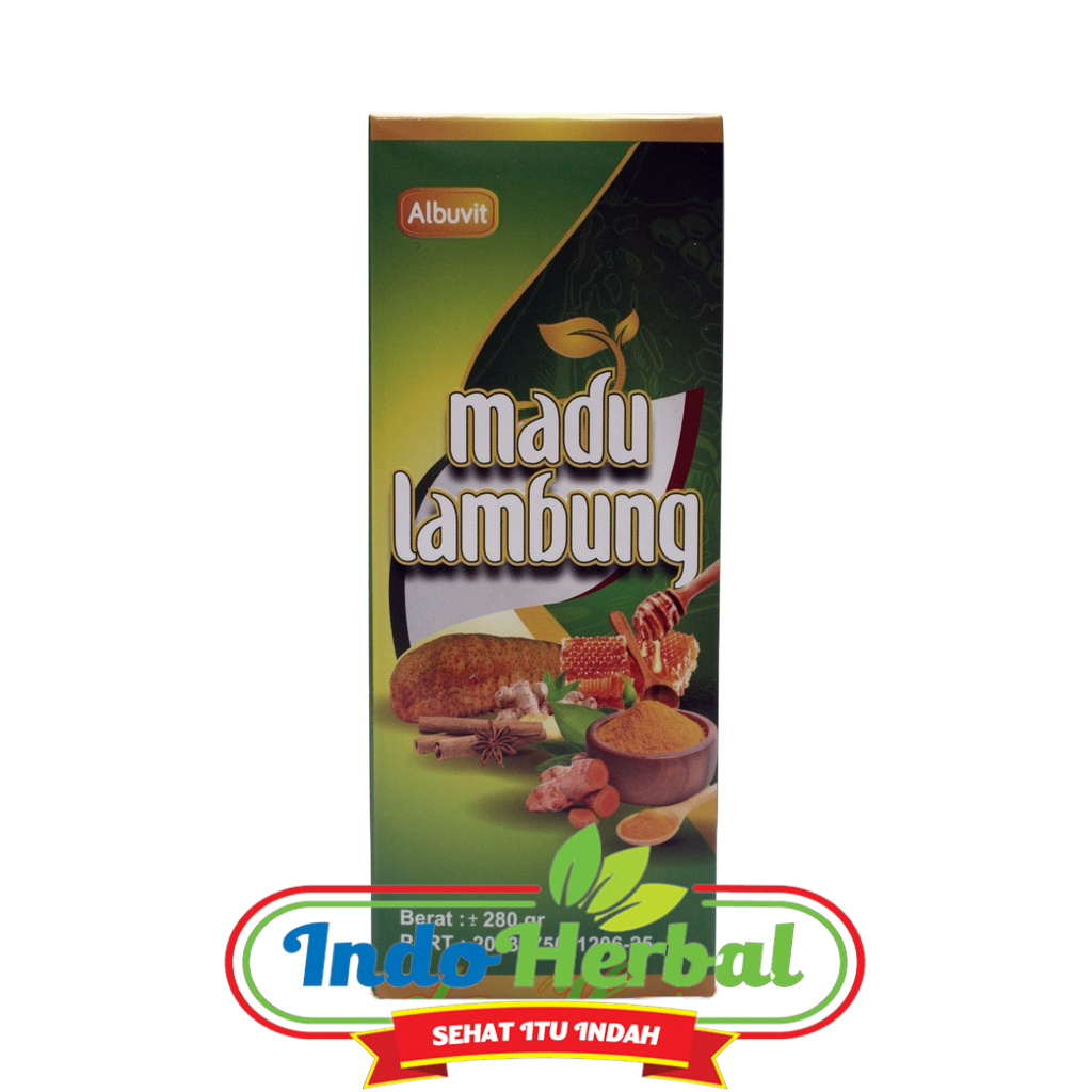 Madu Lambung 280gr ALBUVIT | Sehat Lambung | Madu Maag