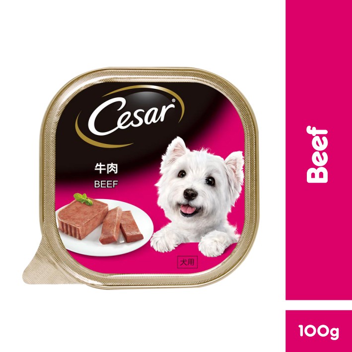 CESAR® Makanan Anjing Basah 100g - Isi 1-Beef