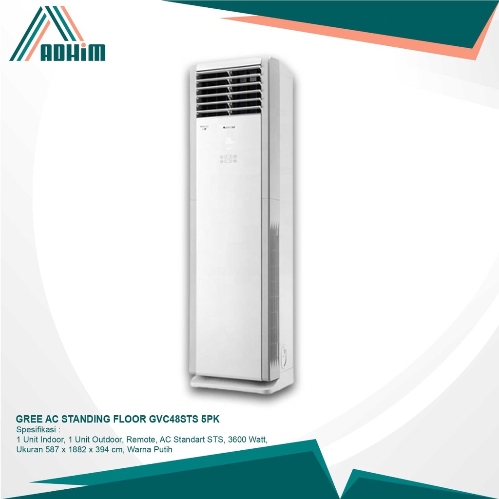 GREE AC STANDING FLOOR GVC48TSS 5PK