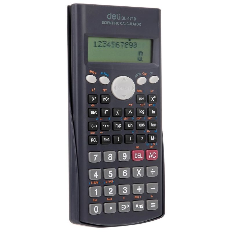 

Deli Calculator / Kalkulator 1710 Scientific black