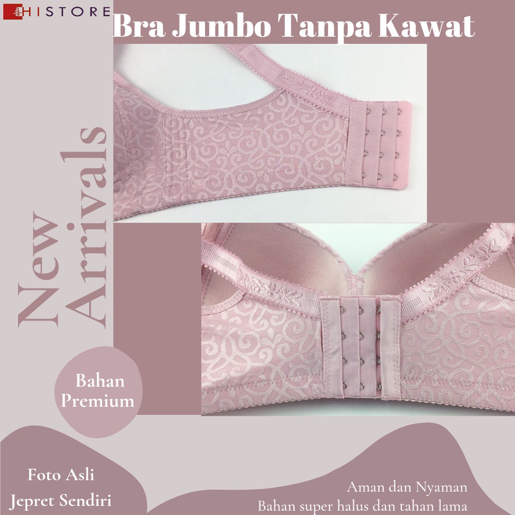 [HI]Bra BH JUMBO Cup C Fashion Wanita Bra wanita Premium BH Busa Tipis Tanpa Kawat Sangat Nyaman 333